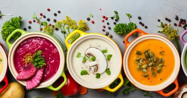 Recette de soupe diététique aux légumes