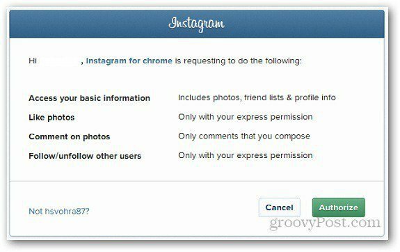 Instagram pour Chrome permet aux utilisateurs de parcourir Instagram dans leur navigateur