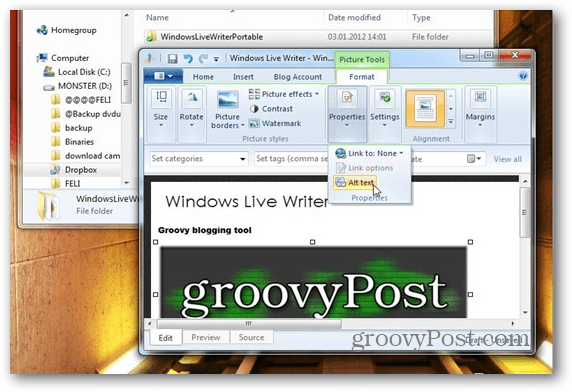 Comment exécuter Windows Live Writer à partir de Dropbox