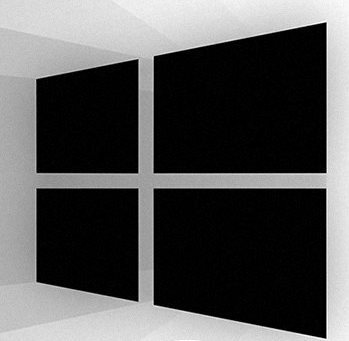 Windows 10 noir