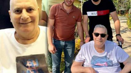 Mehmet Ali Erbil, qui a commencé le traitement par cellules souches, s'est débarrassé de ses cheveux! Image qui fait peur aux fans