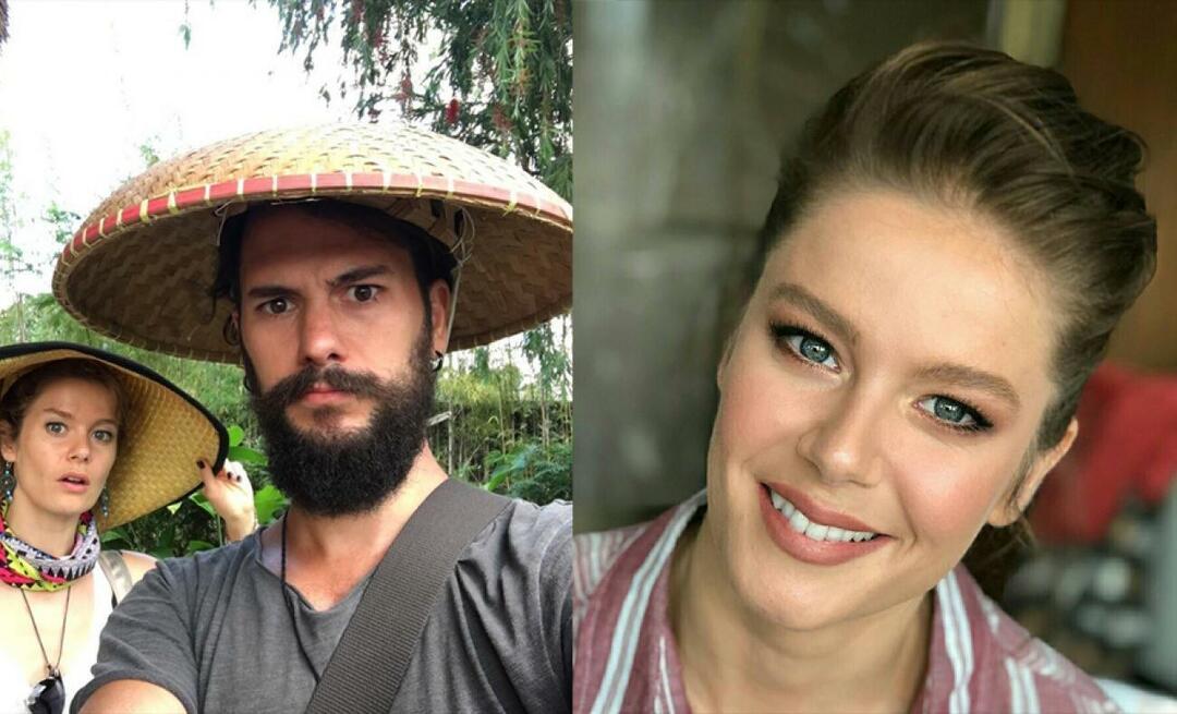 Burcu Biricik a partagé une photo avec son mari! Il y avait un tel commentaire sur cette photo