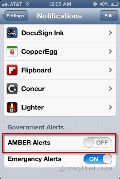 Comment désactiver les alertes AMBER sur un iPhone
