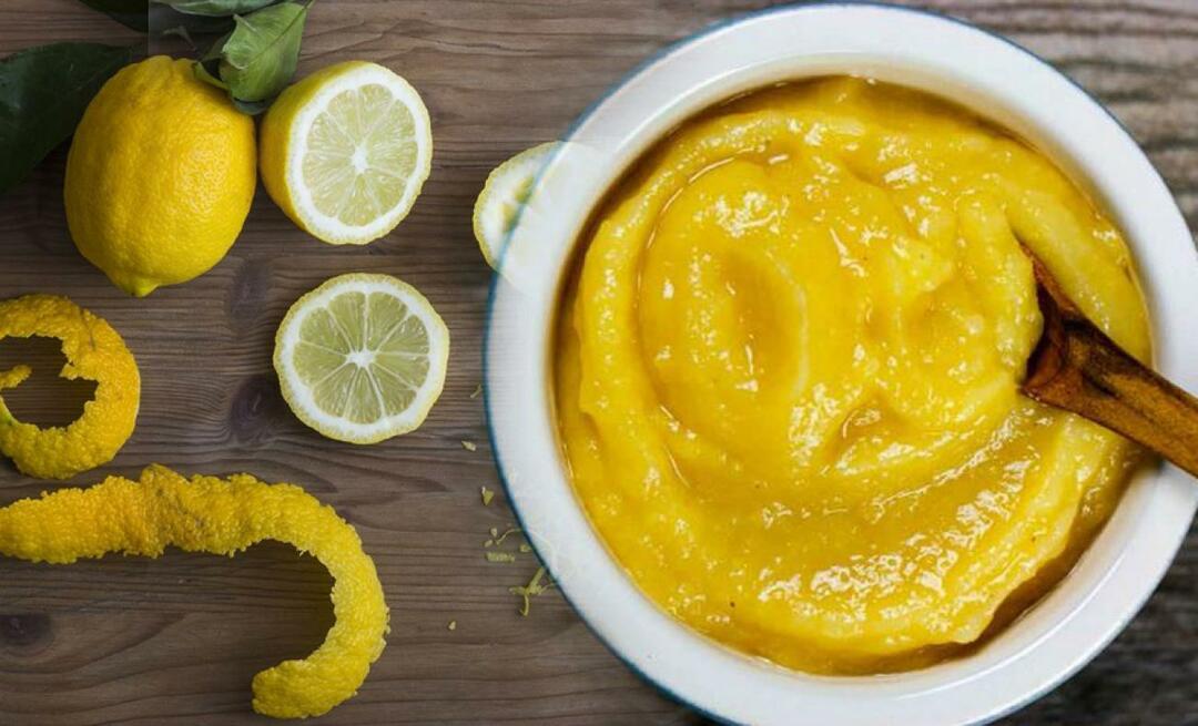 Comment faire une purée de citron au curry? Une délicieuse recette de purée de zeste de citron! 