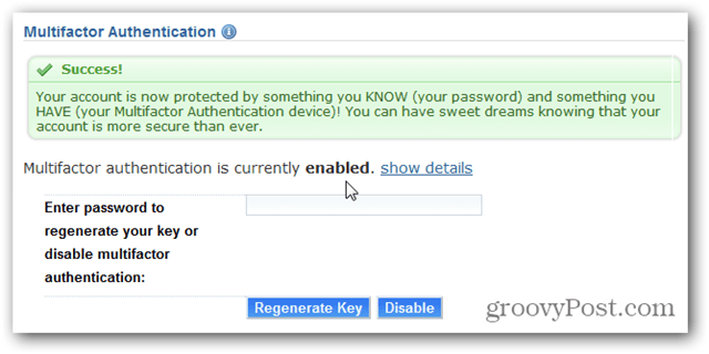 Activer l'authentification à deux facteurs Dreamhost