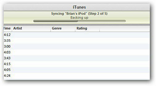 synchronisation iTunes