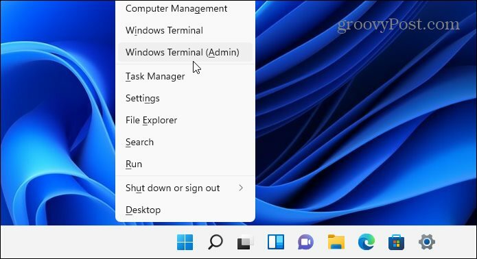 Windows Terminal Admin fixe ntoskrnl.exe bsod windows 11