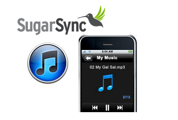 SugarSync + iTunes et iPhone