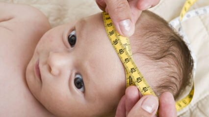 Comment mesurer le tour de tête chez les bébés? Comment corriger la netteté de la tête chez les bébés?