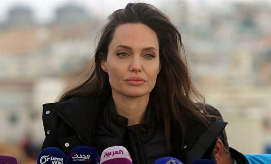 Mise au point critique sur le front d'Angelina Jolie! a quitté le poste