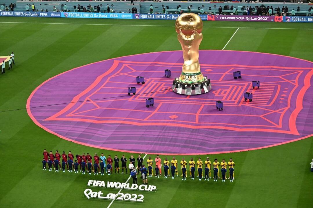 Partage de la Coupe du Monde de la FIFA 2022 par Emine Erdogan !