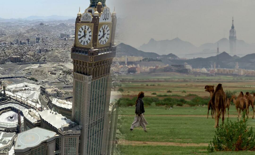 Les montagnes et les plaines de La Mecque sont vertes! L'apocalypse approche-t-elle? Voici les présages de l'apocalypse...