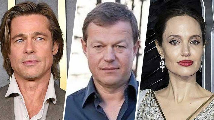 Brad Pitt, Youri Shefler et Angelina Jolie