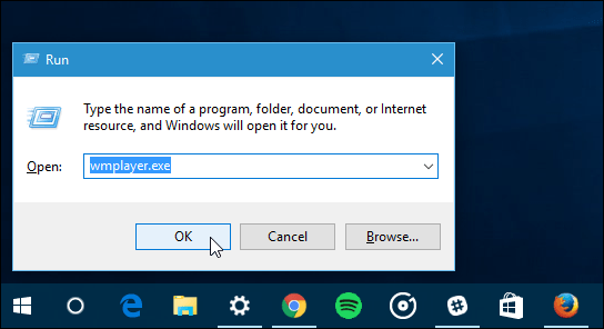 Exécutez Windows 10