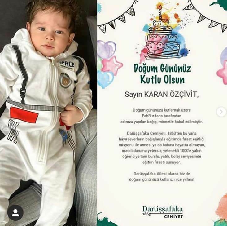 Fahriye Evcen a partagé son fils Karan pour la deuxième fois! Message d'anniversaire émotionnel à Karan Özçivit