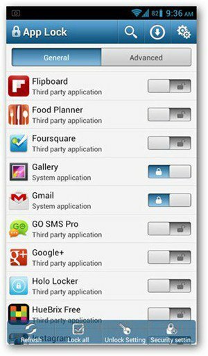 Comment verrouiller des applications et des fonctions dans Android avec App Lock