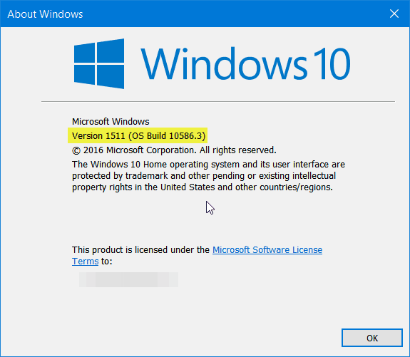 Microsoft tire la mise à jour de novembre de Windows 10 de MCT (mise à jour)