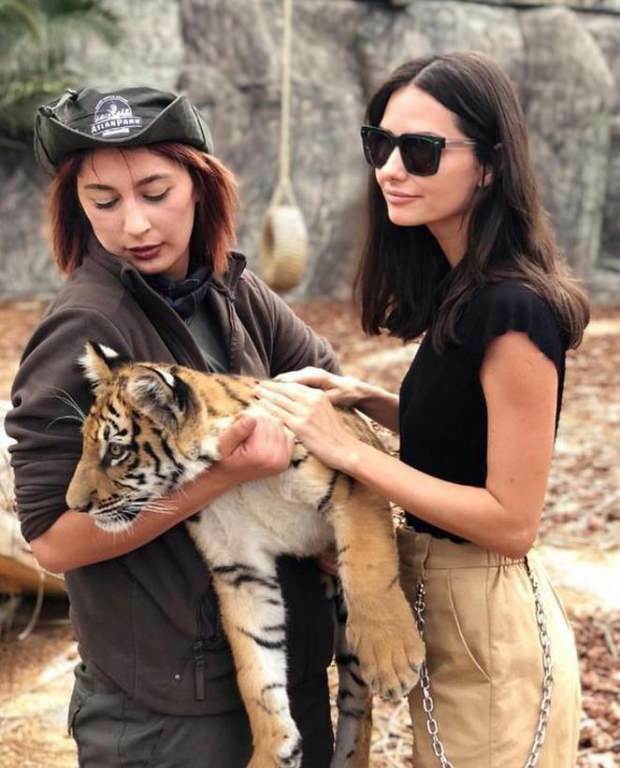 La célèbre actrice Yasemin Özilhan a embrassé la nature sauvage