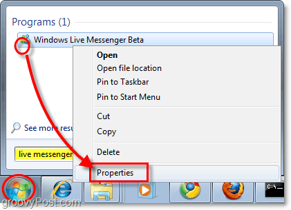 Comment mettre Live Messenger dans la barre d'état système de Windows 7