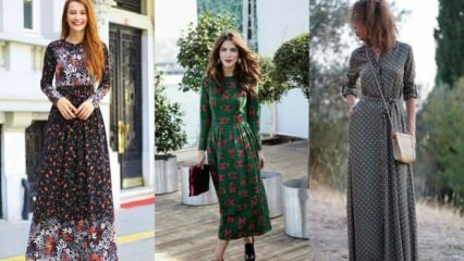 3 combinaisons différentes avec les modèles de robe tendance de la saison
