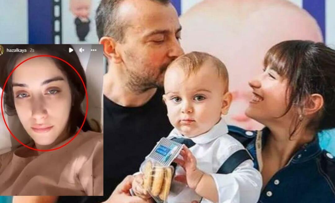 Hazal Kaya a fait peur à tout le monde avec son partage! Juste un peu avant sa naissance...