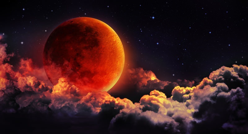 Prière à effectuer dans l'éclipse lunaire! Qu'est-ce que la prière d'éclipse lunaire? Comment s'effectue la prière Husuf?