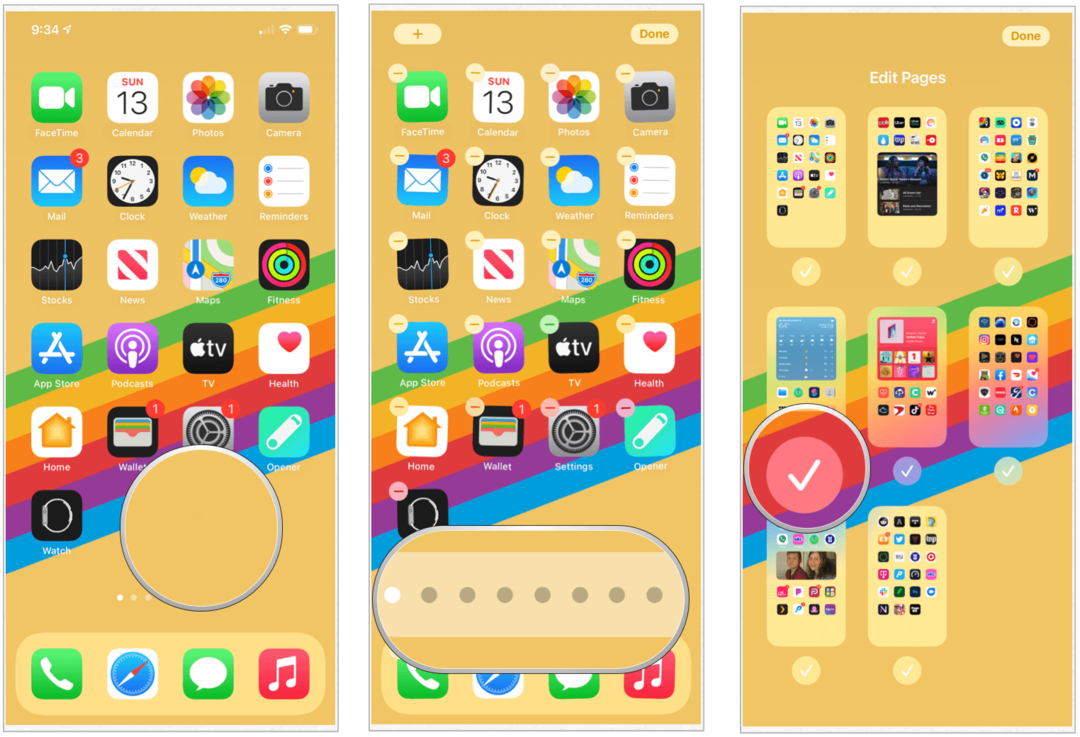 iOS 14 masque les écrans des applications