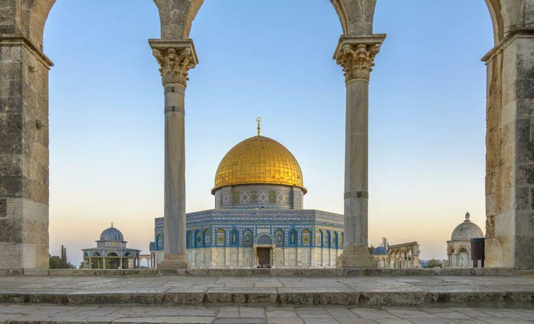 Où est Jérusalem? Pourquoi Jérusalem est-elle importante? Pourquoi la mosquée al-Aqsa est-elle si importante ?