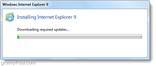 Internet Explorer 9 bêta, installation lente, mises à jour, téléchargement