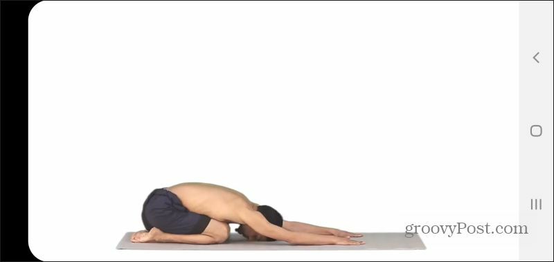 suivre la vidéo de yoga