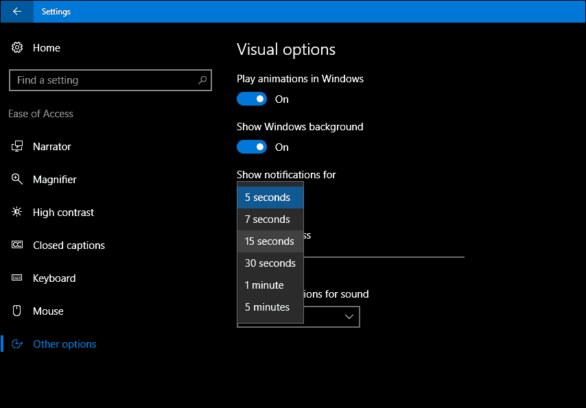 Comment conserver vos notifications Windows 10 à l'écran plus longtemps