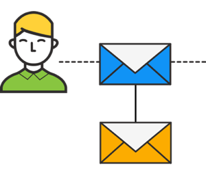 Si le participant clique sur l'e-mail initial mais ne convertit pas, envoyez un deuxième e-mail de suivi.