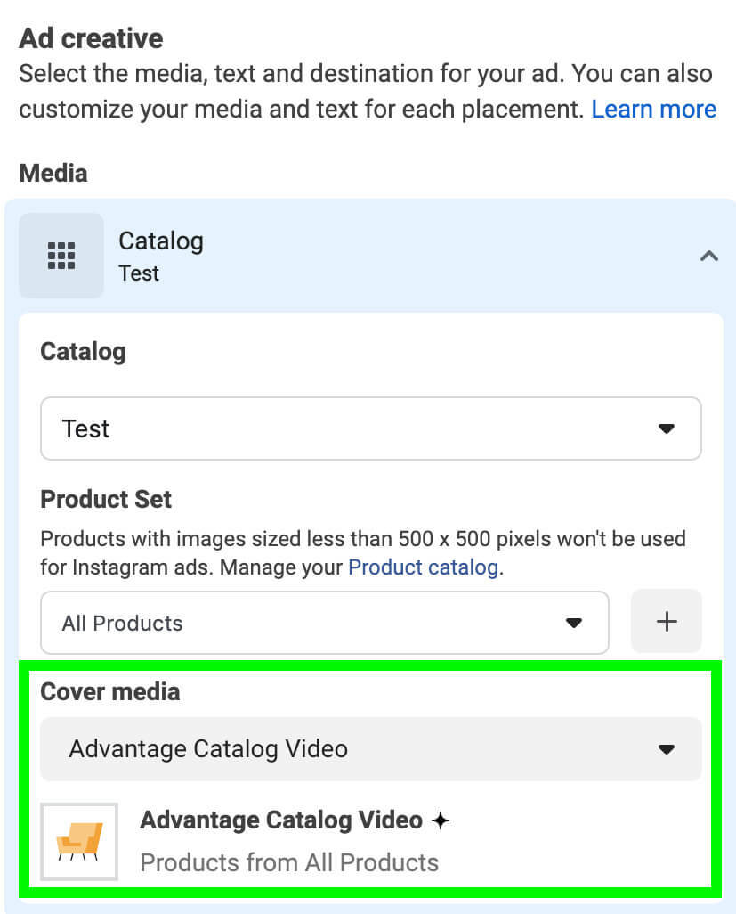 comment-utiliser-meta-advantage-plus-creative-for-catalog-video-example-15