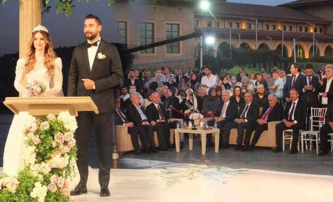Feyza Başalan et Çağatay Karataş se sont mariés! Les hommes politiques se sont rendus en masse au mariage