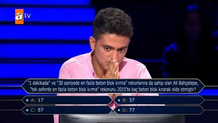 Hikmet Karakurt, qui a marqué Who Wants To Be A Millionaire, a tenu sa promesse!