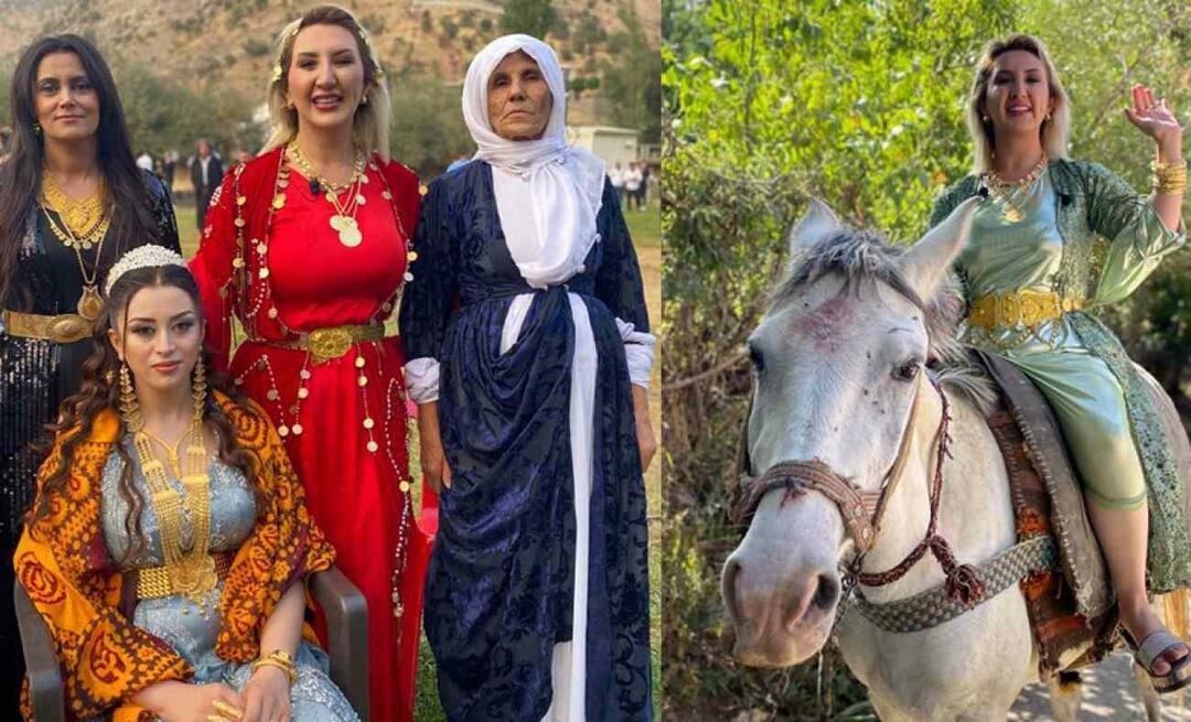 Bahar Kapıda est l'invité d'un mariage tribal qui a duré 2 jours et 2 nuits à Şırnak cette semaine !