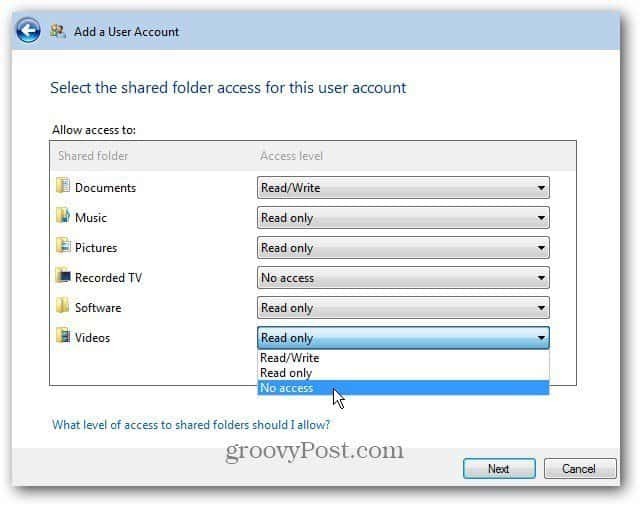 Ajouter ou supprimer un compte d'utilisateur sur Windows Home Server 2011