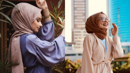 Modèles de châle hijab de la saison estivale 2019
