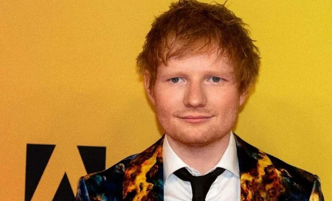Incroyable campagne du chanteur de renommée mondiale Ed Sheeran! Cela m'a fait abandonner
