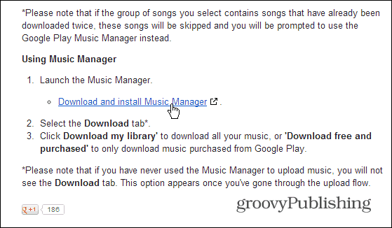 Téléchargez Google Music Manager