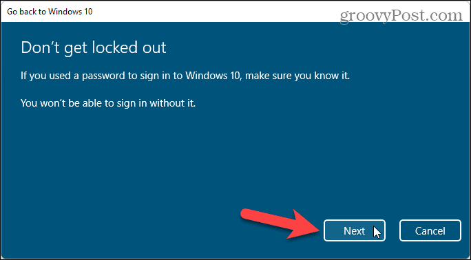 Mémorisez votre mot de passe Windows pour ne pas être bloqué