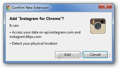 Instagram pour Chrome 2