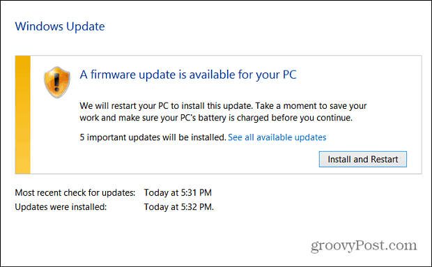 Micrologiciel Windows Update