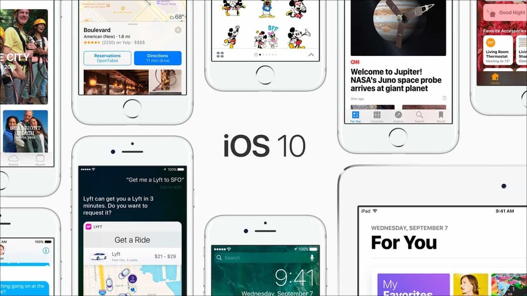 Apple lance iOS 10.3.1