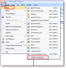 Comment créer des fichiers .PST à l'aide d'Outook 2007 ou d'Outlook 2003:: groovyPost.com
