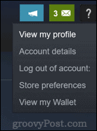 Affichage de votre profil Steam