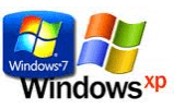 Logos Windows Xp et Windows 7