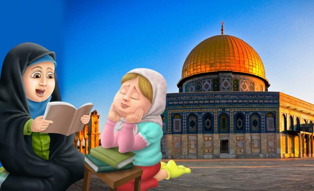 Comment expliquer à nos enfants Jérusalem, où se trouve notre première qibla, Masjid al-Aqsa ?