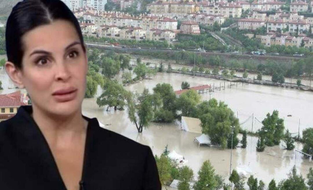 La boutique du phénomène Eylul Ozturk s'est officiellement effondrée lors de l'inondation !