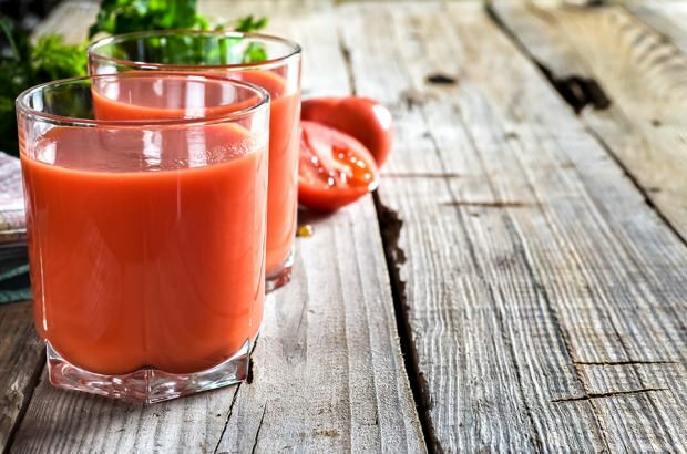 Méthode de perte de poids avec du jus de tomate! Recette de cure pour l'amincissement régional de Saracoglu